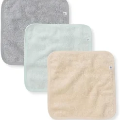Burt's Bees - Baby Infant Washcloths, 100% Organic Cotton, Knit Terry, 3Pk, Quarry