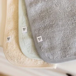 Burt's Bees - Baby Infant Washcloths, 100% Organic Cotton, Knit Terry, 3Pk, Quarry