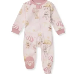 Burts Bees - Baby Parachute Pals Sleep & Play, Chalky Pink
