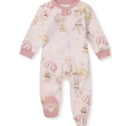 Burts Bees - Baby Parachute Pals Sleep & Play, Chalky Pink