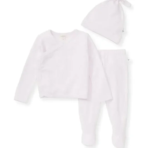 Burts Bees - Baby Raised Terry Bee Take Me Home Set, Sweet Lavender