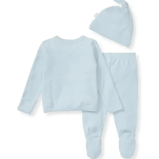 Burts Bees - Baby Raised Terry Bee Take Me Home Set, Ocean