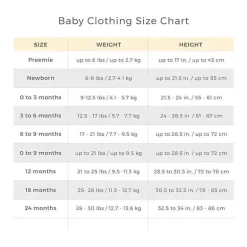 Burts Bees – Calça jogger de malha para bebê, Blossom