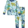 Burts Bees – Conjunto de camiseta e calça Mega Dino Friends