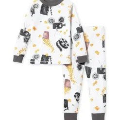 Burts Bees – Conjunto de camiseta e pijama para noite de cinema para bebês