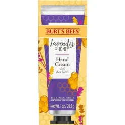 Burt's Bees - Creme para as Mãos de Lavanda e Mel com Manteiga de Karité, 1 Onça
