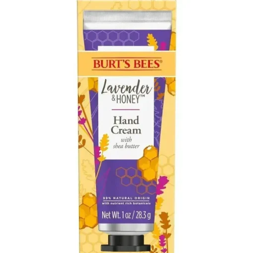 Burt's Bees - Creme para as Mãos de Lavanda e Mel com Manteiga de Karité, 1 Onça