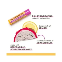 Burts Bees - Lip Balm Dragonfruit Lemon