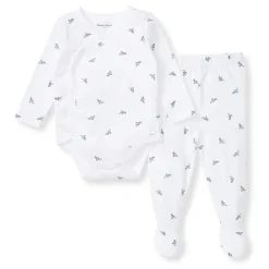 Burts Bees - Micro Golden Bee Bodysuit Set, Underwater