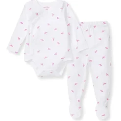 Burts Bees - Micro Golden Bee Bodysuit Set, Crocus