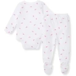 Burts Bees - Micro Golden Bee Bodysuit Set, Crocus