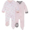 Burts Bees - 2Pk Graceful Swans dormem e brincam, amanhecer