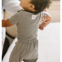 Burts Bees - 3Pk Organic Cotton Baby Harem Pants, Midnight