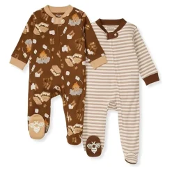 Burts Bees - 2Pk S'mores Please Sleep & Play, Hunter
