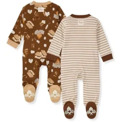 Burts Bees - 2Pk S'mores Please Sleep & Play, Hunter