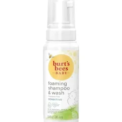 Burt's Bees - Shampoo e sabonete espumante para bebês, sensível, 8,4 Fl Oz