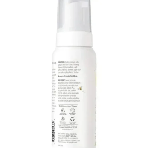 Burt's Bees - Shampoo e sabonete espumante para bebês, sensível, 8,4 Fl Oz