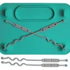 Busy Baby - tapete de silicone, ventosas, 4 alças para proteger os itens essenciais do bebê, hortelã