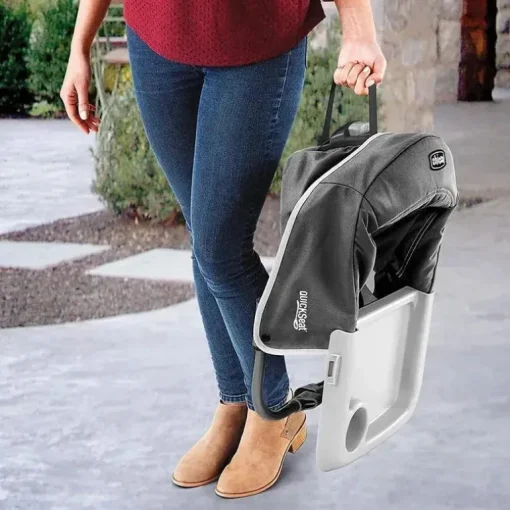 Cadeira Chicco Quickseat Hook-On - Grafite
