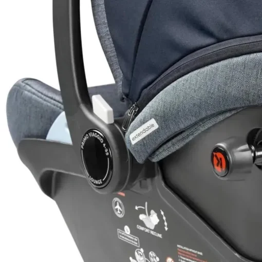 Cadeirinha infantil Peg Perego - Agio Primo Viaggio 4-35 Lounge, Mirage Blue