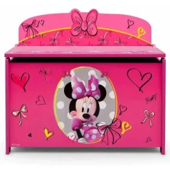 Caixa de brinquedos Delta Minnie Mouse para crianças