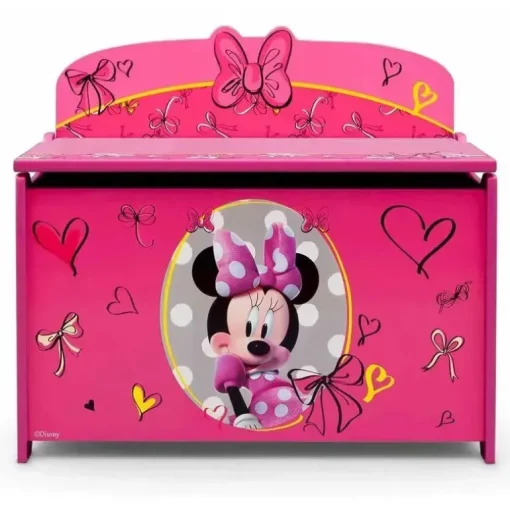 Caixa de brinquedos Delta Minnie Mouse para crianças