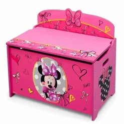 Caixa de brinquedos Delta Minnie Mouse para crianças