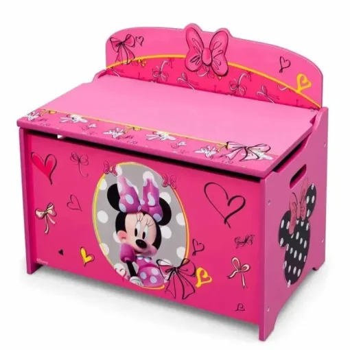 Caixa de brinquedos Delta Minnie Mouse para crianças