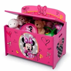 Caixa de brinquedos Delta Minnie Mouse para crianças