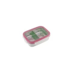 Caixa de lanche inoxidável Innobaby, rosa