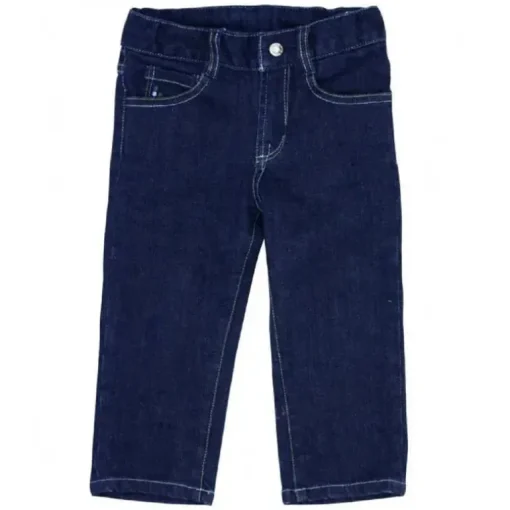 Calça jeans slim azul escuro RuffleButts Everyday