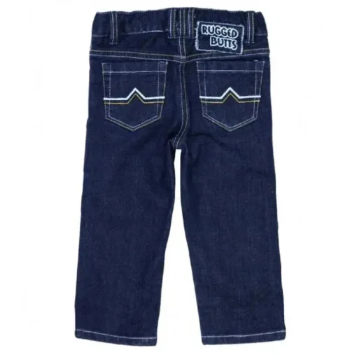 Calça jeans slim azul escuro RuffleButts Everyday