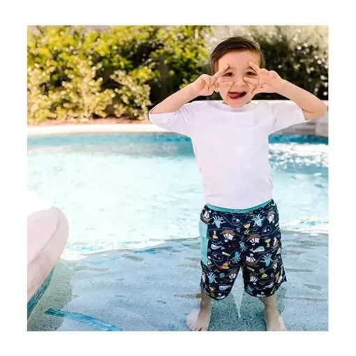 Calças de sol com proteção UV para bebês Iplay, pirata da marinha