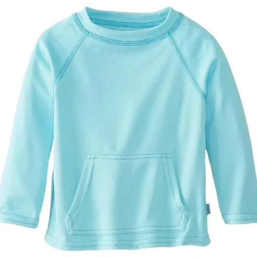 Camisa de proteção solar Iplay Breatheasy, bebê e criança, Aqua