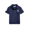 Camisa Polo Ralph Lauren Baby - Boys Big Pony, Marinha Francesa