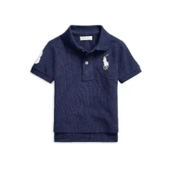Camisa Polo Ralph Lauren Baby - Boys Big Pony, Marinha Francesa