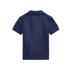 Camisa Polo Ralph Lauren Baby - Boys Big Pony, Marinha Francesa