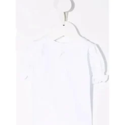 Camiseta bufante Moschino bebê menina com elefante, amarelo