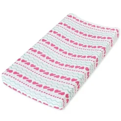 Capa de trocador de musselina Aden + Anais Dove, leve