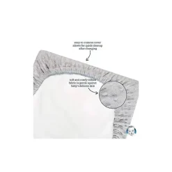 Capa para trocador Gerber Bebés Meninos Pontilhado Azul