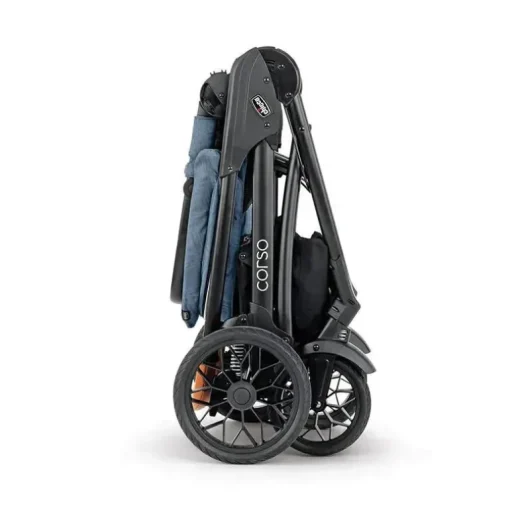 Carrinho Chicco Corso Le Modular Quick-Fold, Carrinho Chicco Corso, Preto - Estúdio