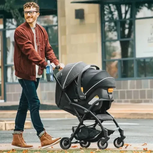 Carrinho de passeio compacto auto-dobrável Chicco - Presto, grafite