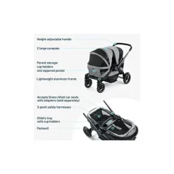 Carrinho de passeio de aventura Graco Modes Wagon-Teton