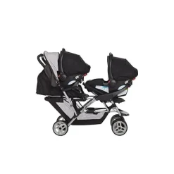 Carrinho Duplo Graco DuoGlider Click Connect, Glacier