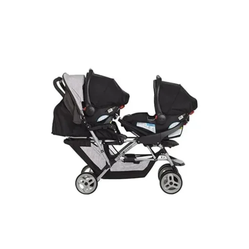 Carrinho Duplo Graco DuoGlider Click Connect, Glacier