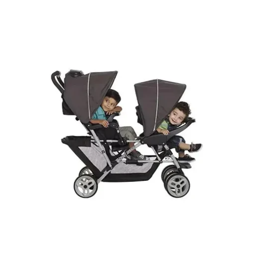 Carrinho Duplo Graco DuoGlider Click Connect, Glacier