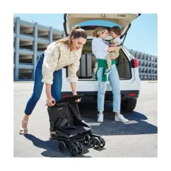 Carrinho Munchkin Sparrow Ultra Compacto - Preto