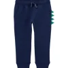 Carter's - Baby Boy Dinosaur French Terry Joggers, Marinha