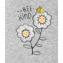 Carter's - Body Original Bee Kind Baby Girl, Cinza