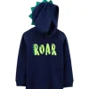 Carter's - Moletom Baby Boy Roar Spike, Marinho